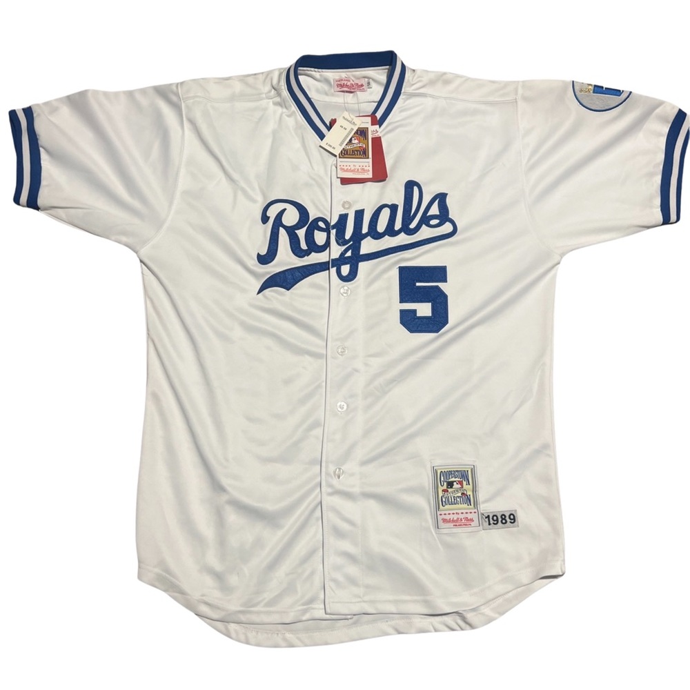 Cooperstown authentic collection Mitchell and ness Royals George Brett Jersey